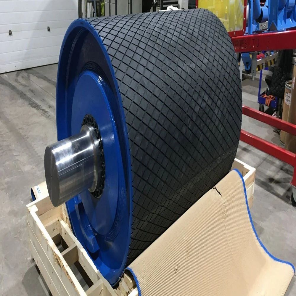 Carbon Steel Conveyor Pulleys