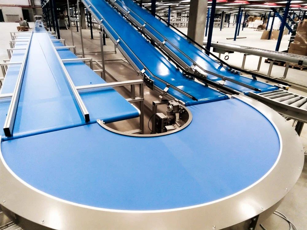 Curve Belt Conveyor 4
